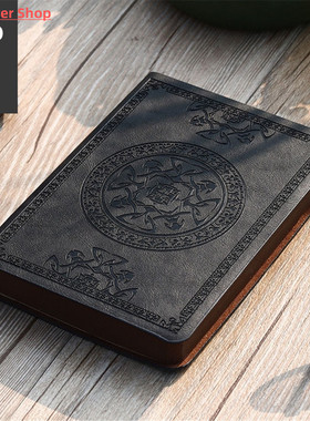 New Portable Vintage Pattern PU Leather Notebook Diary