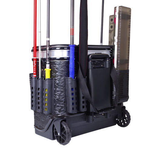 钓鱼拉杆箱大轮硬盖可坐钓鱼桶多功能钓箱加深插槽鱼护桶装鱼桶