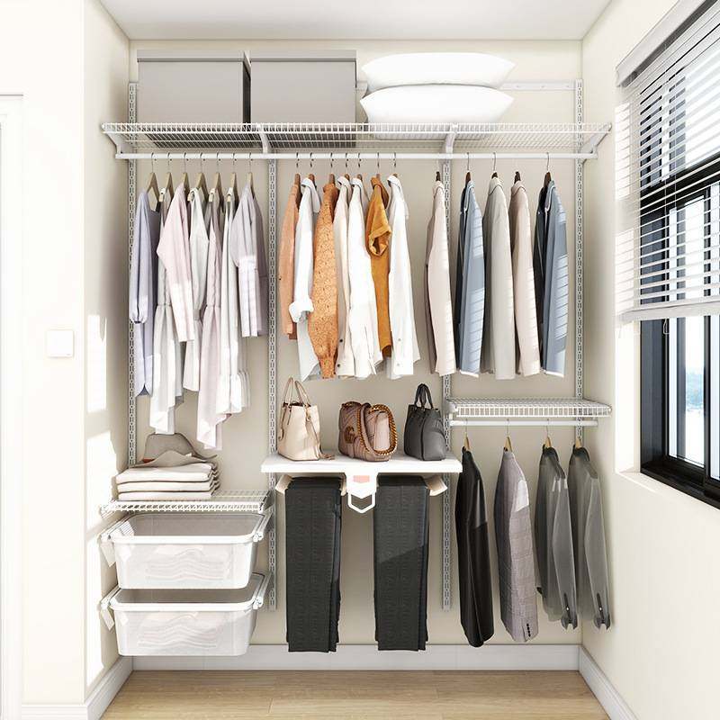 1.8米威能金属衣柜砌墙衣柜金属衣帽间ding制环保衣橱衣柜diy,基础建材,衣杆,淘宝优惠券,粉丝福利购,淘宝优惠卷