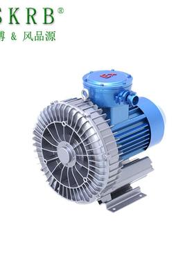 现货 空吸附上料高压风机RB-710-S3 11KW 无纺布烧毛机配套漩涡泵