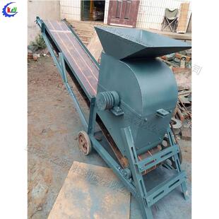 小型移动土壤粉土机 肥料结块豆饼豆渣碎土设备 种植泥土粉碎机