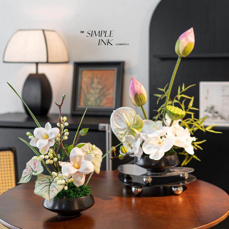 仿真玉兰假花绢花摆设客厅办公室绿植盆栽桌花摆件餐桌家居装饰花,鲜花速递/花卉仿真/绿植园艺,割草机/草坪机,淘宝优惠券,粉丝福利购,淘宝优惠卷