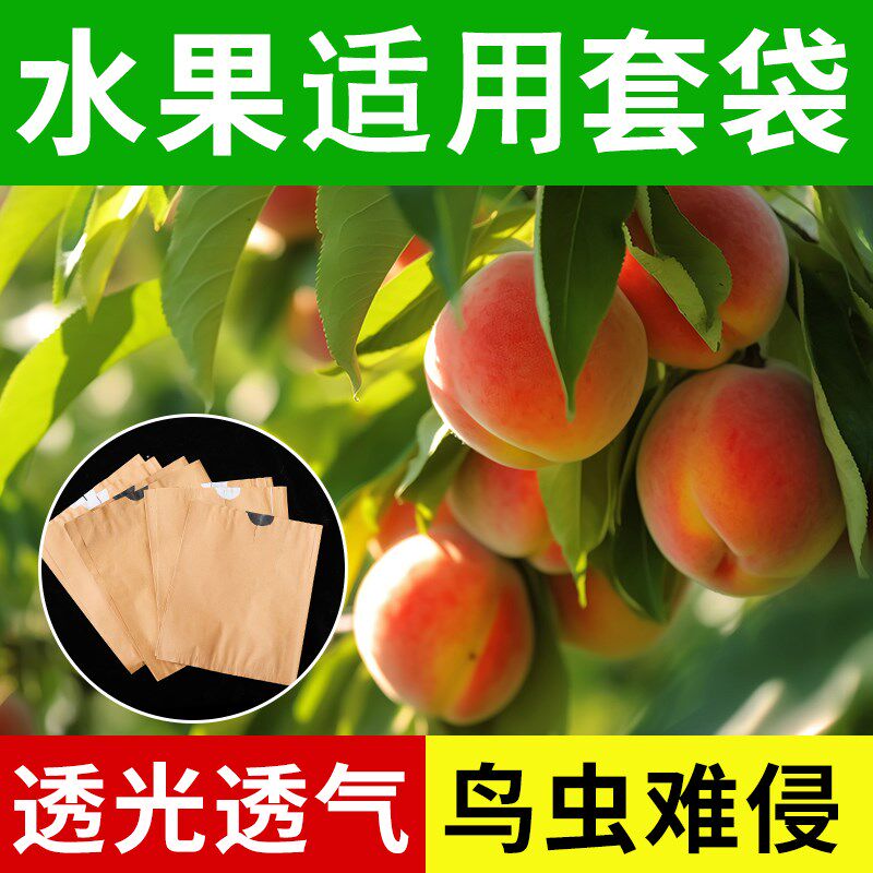 梨子适用套袋防水防鸟水果套育果袋柑橘石榴枇杷芒果加厚保护纸袋