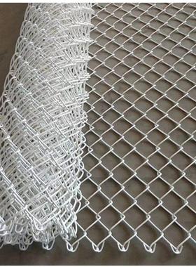 防护网养狗家用网格包塑菱形围栏网铁丝网加粗塑料养鸡勾花网绿色