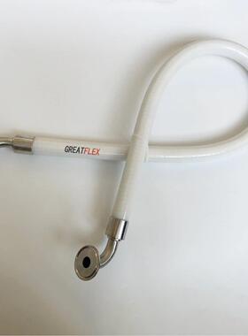 格雷特白色冬天柔软硅胶钢丝管 耐寒管FP30包邮