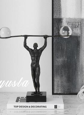 简约轻塑摆件样板展厅柜客厅餐厅柜电视柜房间家居玄关柜软装饰品