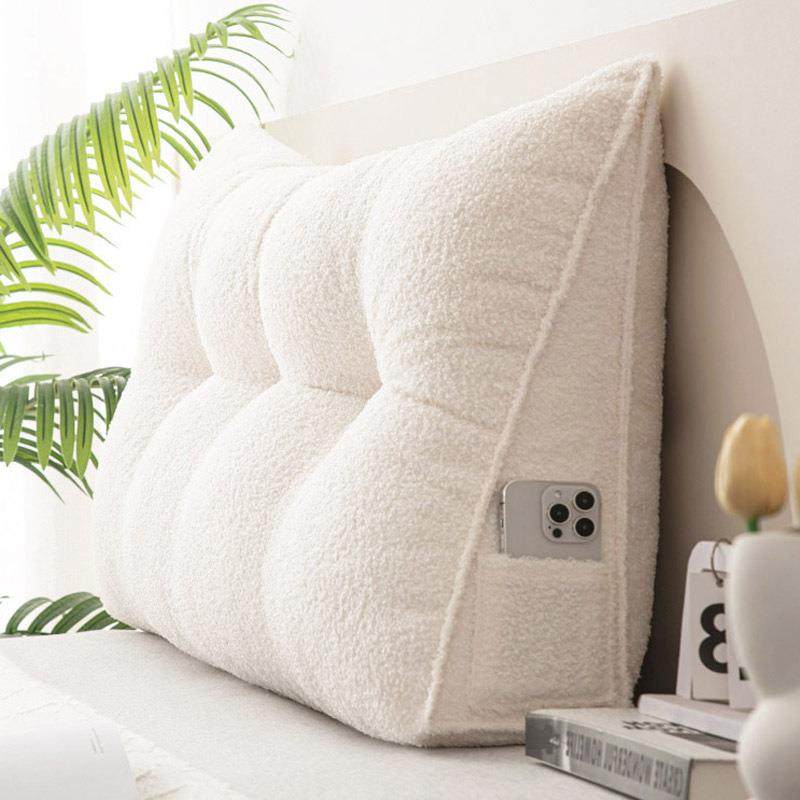 境外床头靠垫床上靠背枕卧室软包一体单人靠枕可拆洗不塌陷奶油风,居家布艺,抱枕被,淘宝优惠券,粉丝福利购,淘宝优惠卷