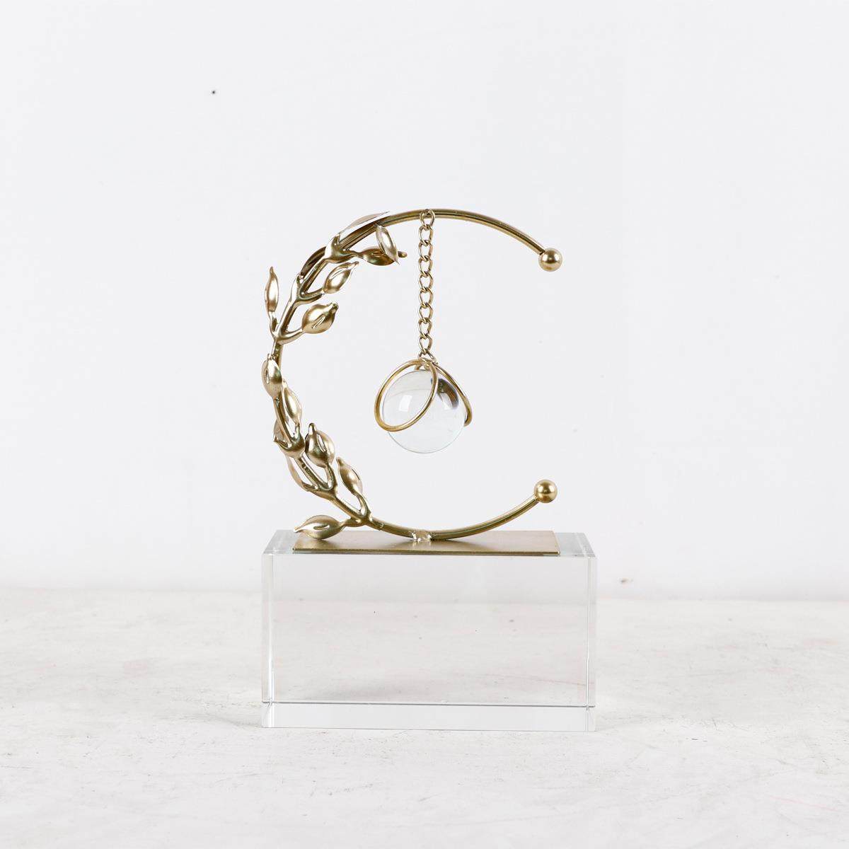 轻奢金属摆件样板房客厅电视柜装饰品办公室桌面北欧家居桌面摆设,鲜花速递/花卉仿真/绿植园艺,割草机/草坪机,淘宝优惠券,粉丝福利购,淘宝优惠卷