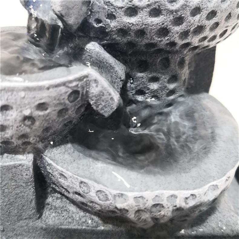 厂家直销 树脂喷泉工艺品简约几何流水摆设办公桌面摆件,家居饰品,流水摆件,淘宝优惠券,粉丝福利购,淘宝优惠卷