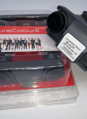 BADGY100/200代用黑色带 badgy证卡打印机代用色带