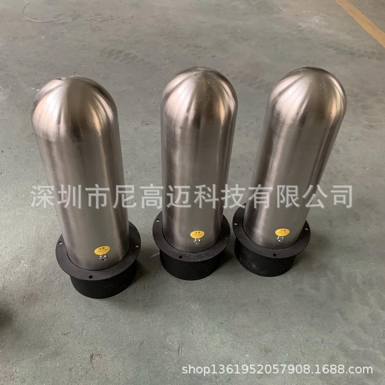 219mm手动可拆卸防撞立柱液压升降柱 全自动伸缩路桩移动手提路障