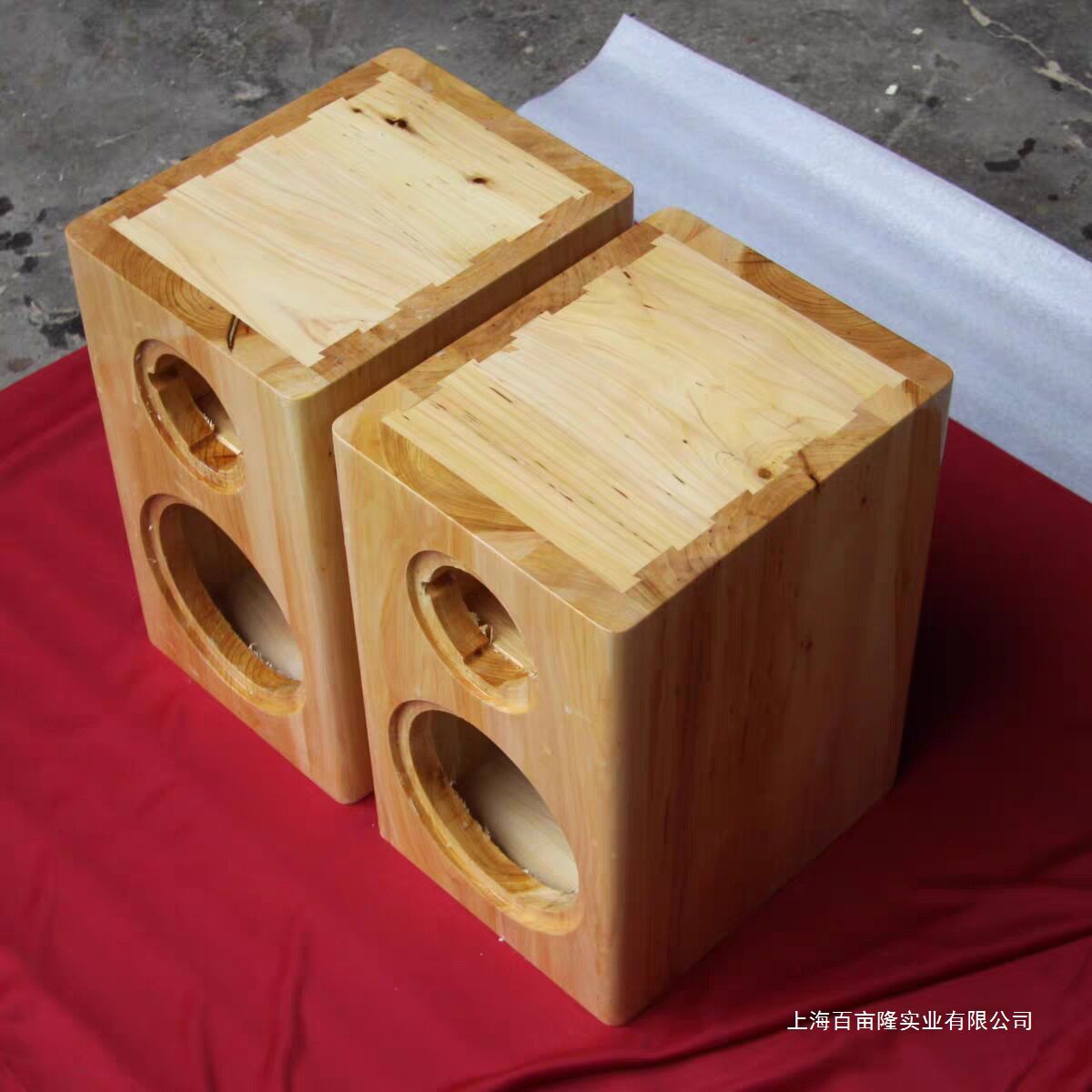 实木音响空箱体4寸5寸6.5寸8寸双分频音响壳子hifi音箱