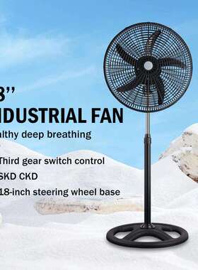 Stand fan 220V 110V 散件 SKD出货 工业扇 落地扇 立式摇头风扇