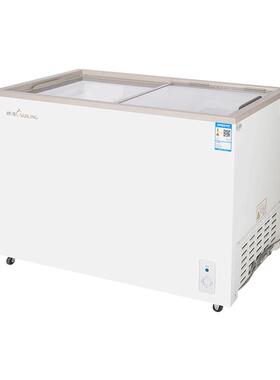 穗凌WD4-165K冰柜展示柜卧式单温一室冷冻冷藏转换柜保鲜商用冷柜