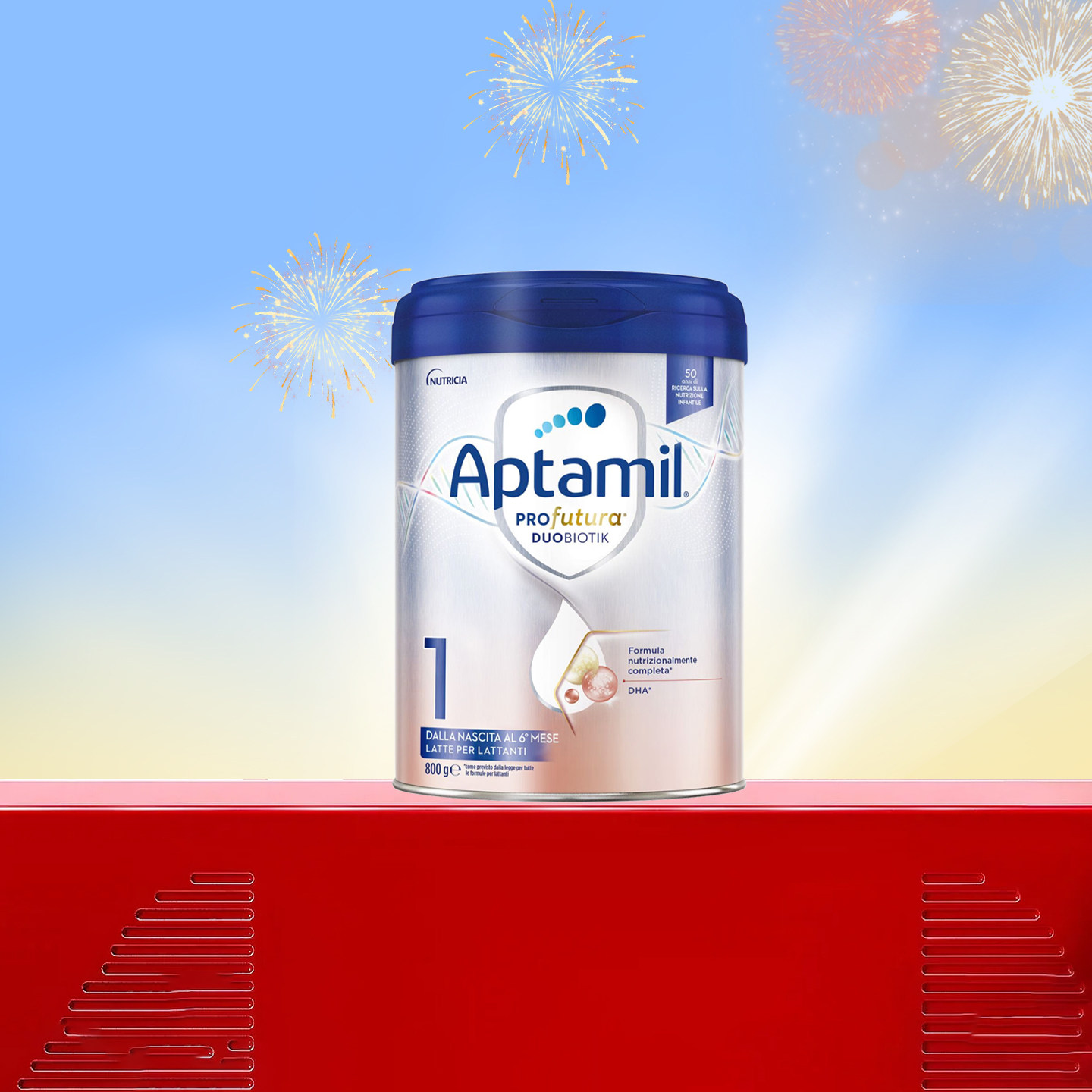 Aptamil意大利爱他美婴幼儿奶粉白金1段0-6个月800g/罐官方正品