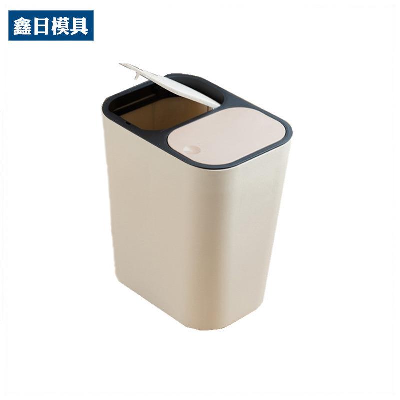 分类垃圾桶模具 注塑这种 储物箱模具车载折叠垃圾桶模具