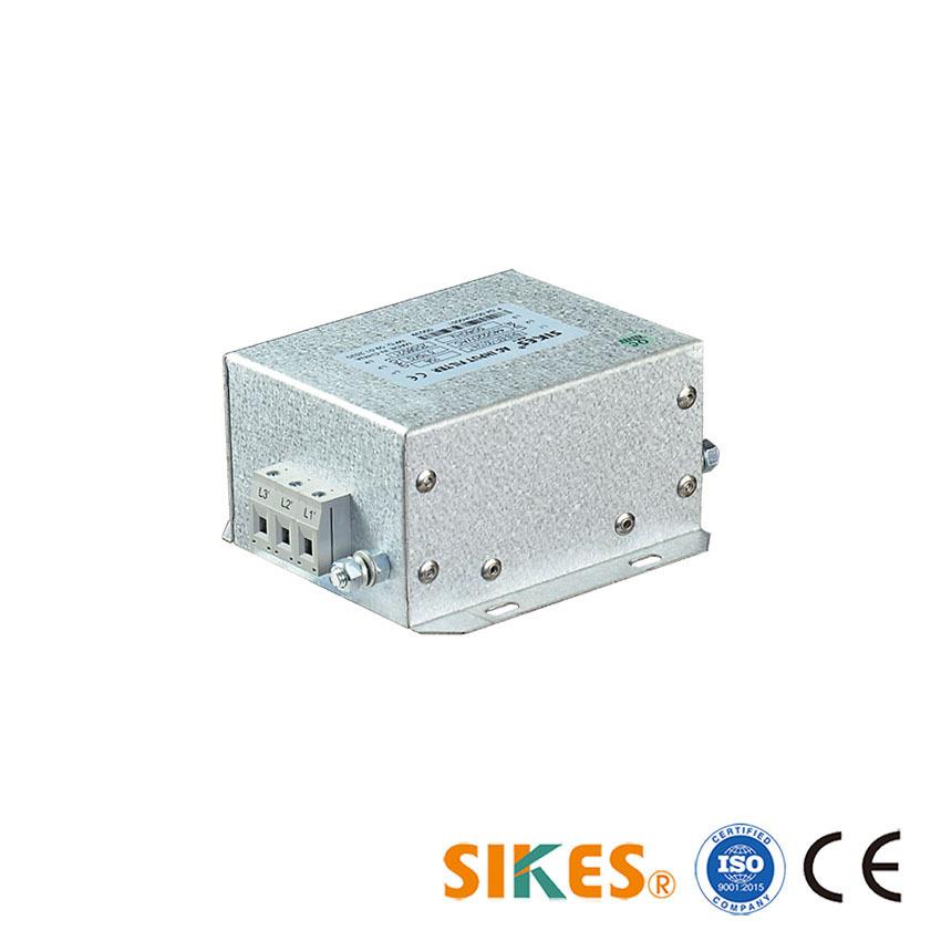 输入滤波器 三相进线电抗器 5A 0.75-1.5KW EMC/EMI滤波器