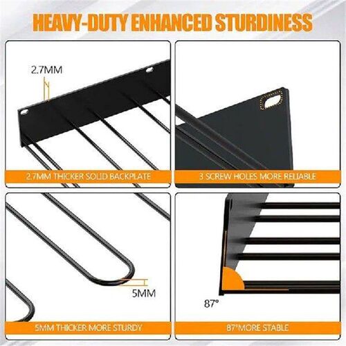 Wader Hanger Wall Mounted Shoe Rack For Boots Metal Boot