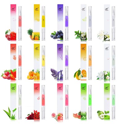 Nail Cuticle Oil Pen Fruit Flavor Cuticle Revitalizer Treatm