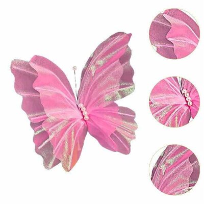 3D Artificial Butterfly Decoration Craft Art Wedding