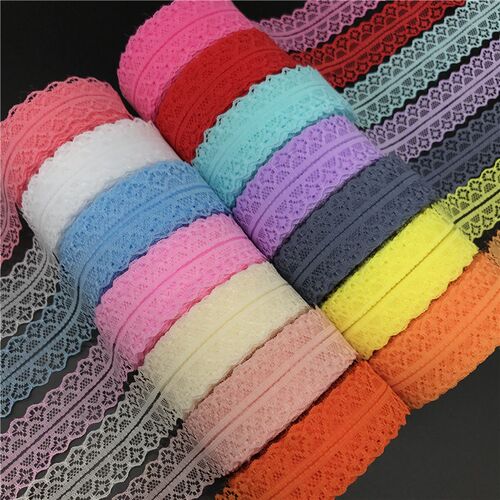 10yards 30mm Lace Ribbon Trim Fabric DIY Embroidered Net Cor
