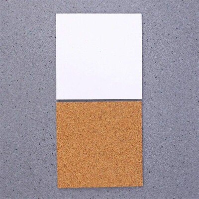 36 PCS Self-adhesive Cork Car Coasters Gasket Strip Spacer