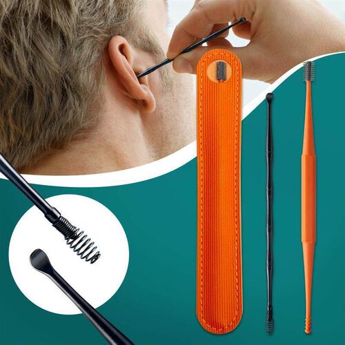 PCS Soft Silicone Earwax Remover Portable Ear Cleaner Stai