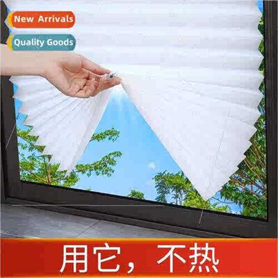 Window blackout gods no punch pleated leaf curtains shade kc