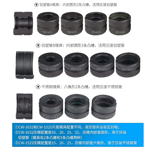 压管钳 铝塑管手动机械式 CW2 15电缆压线钳薄壁不锈钢卡压钳