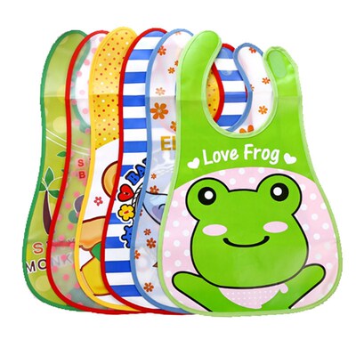 Cartoon Baby Bibs Waterproof Newborn Bandanas Feeding Baby B