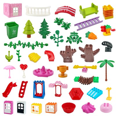 Big Building Bricks Blocks Model Kits Accessory City House C