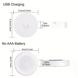 Night Light Lamp Motion Detector Sensor LED 1pc Wireless