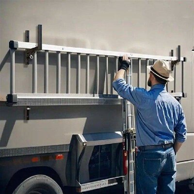 For Refer To Description  Trailer Ladder Rack Side Mount