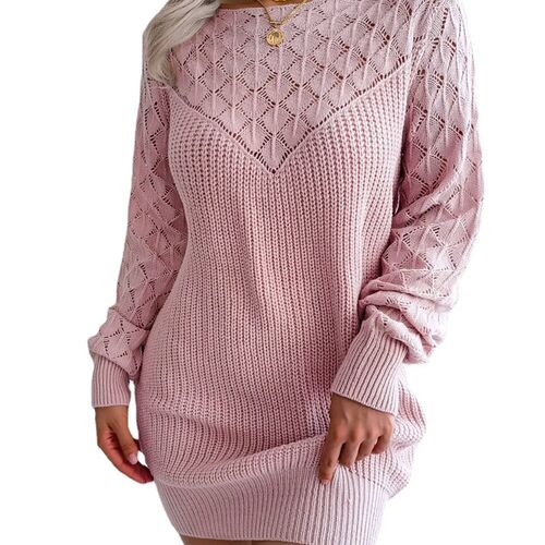 Fashion Women Elegant Long Sleeve Dress 2023 Autumn Winter K