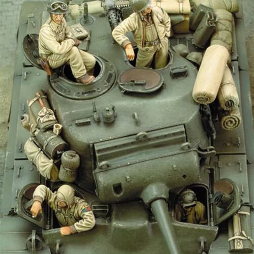1/35 Scale Resin Figure Model Kits GK Miniature WWII US Army