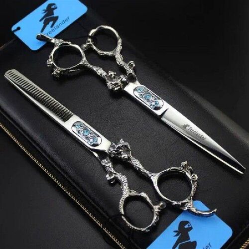 professional Japan 440c steel 6 inch Bull head hair cutting
