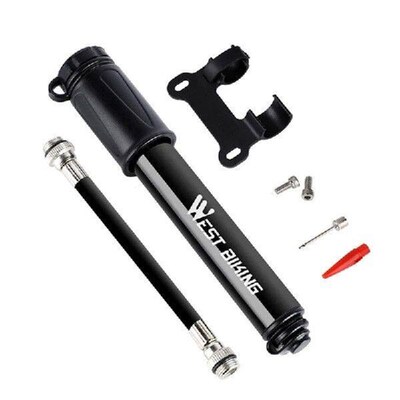N0HA Portable Bicycles Tire Pump Compact-Mini Bike Pump