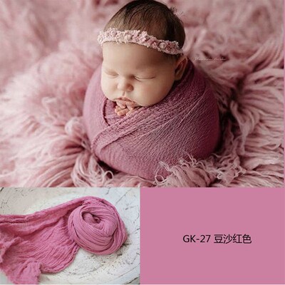 32-color Newborn Photography Props Soft High  Sretchable  Wr
