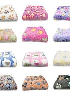 Soft and Fluffy High Quality Pet Blanket Cute Cartoon Patter