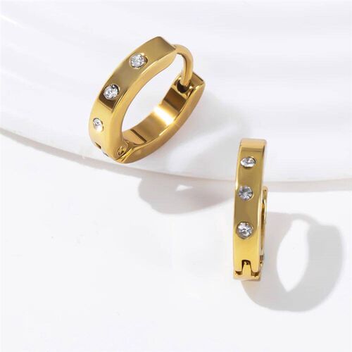 24 Different Styles White/Colorful Rhinestone Titanium/Stain