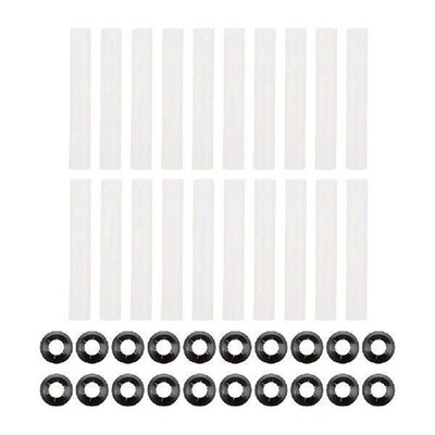 20Pcs Quiet Garage Door Rollers Bearing 80mm Roller Shaft