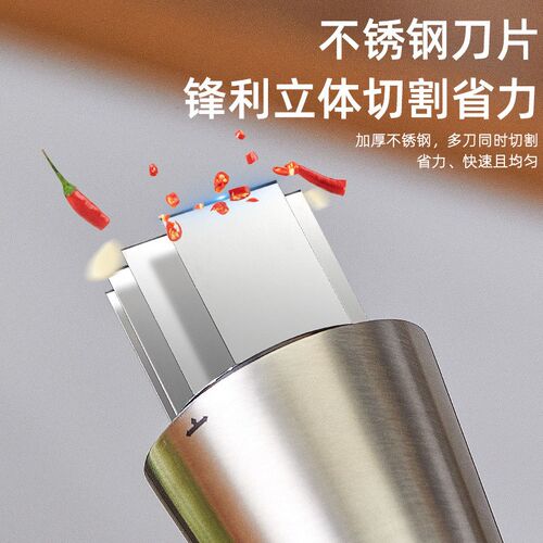 Garlic machine kitchen stainless steel garlic clay 捣蒜器