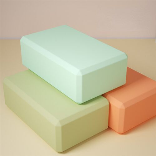 New.EVA Foam Yoga Blocks High Density Gym Yoga Cube Bricks