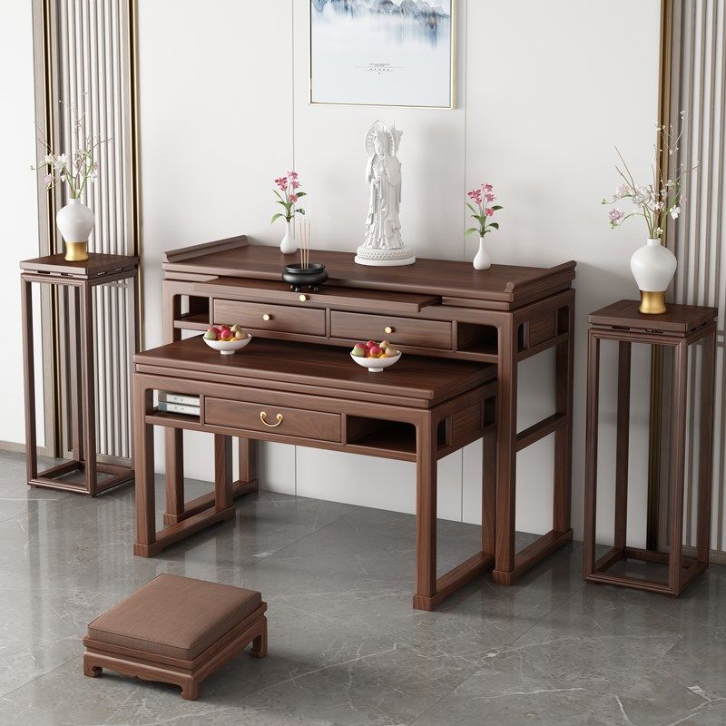 整装入户供桌香案家用佛堂佛桌中式桌现代贡台实木神台供桌家用,住宅家具,供桌,淘宝优惠券,粉丝福利购,淘宝优惠卷