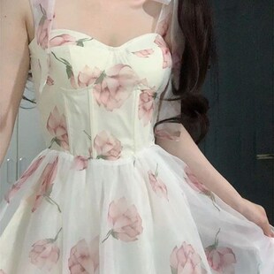 Aotvotee Floral Dress for Women  New Fashion Fairycore