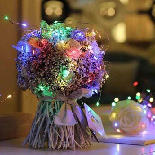 LED lantern wick small color light flashing light String lig