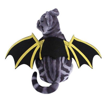 Pet Harness Cat Bat Wing Halloween Apparel Costume Party