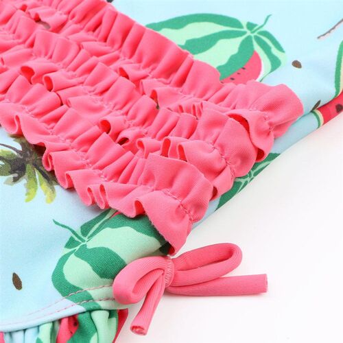 BAOHULU Baby Girls Swimsuit Long Sleeves One Piece Swimwear