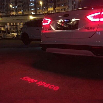 Car Anti-collision Laser Fog Light Auto Anti-fog Parking Kee
