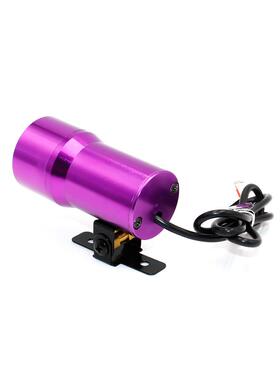 厂家直销汽车改装空燃表仪表12V37mm 紫色外壳数显空燃表通用款